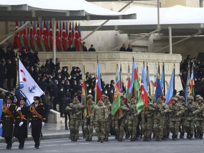 Парад Победы в Баку. Фото: Твиттер