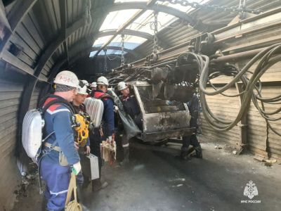 Шахта "Садкинская". Фото: ГУ МЧС по Ростовской области